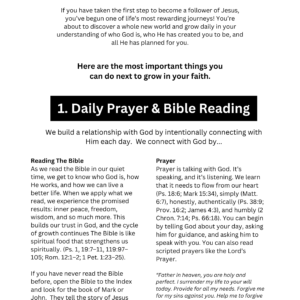 New Christian Follow Up Postcard